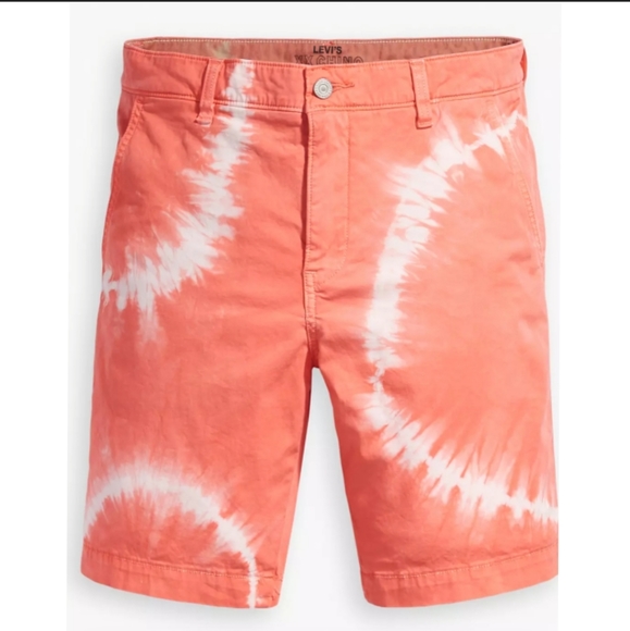 [NWT] Levi's premium XX Chino taper fit tie dye men's shorts - Picture 3 of 9